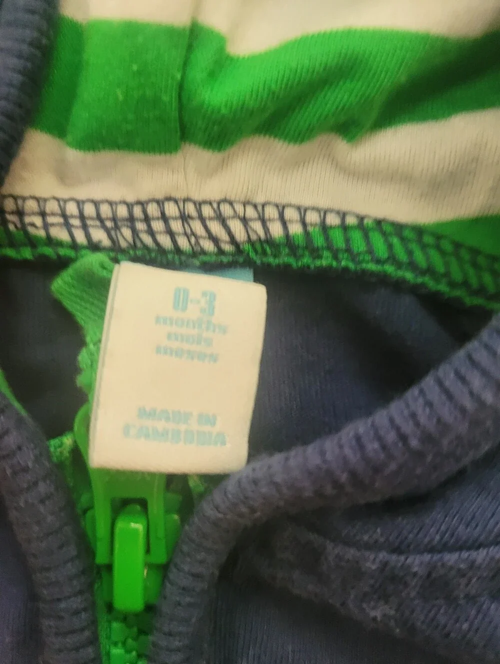 Babygap Sweatpants & Old Navy Hoodie, Size 0-3M